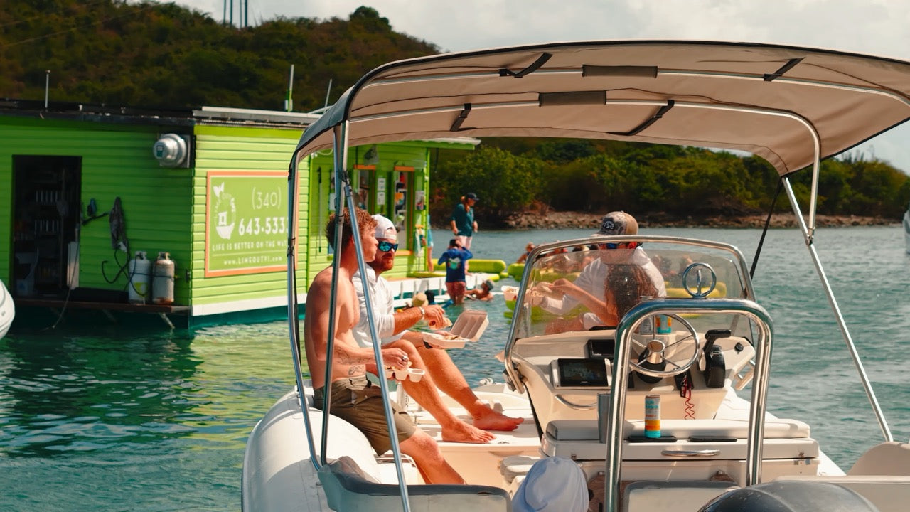 Wharfside Boat Rental at Lime Out
